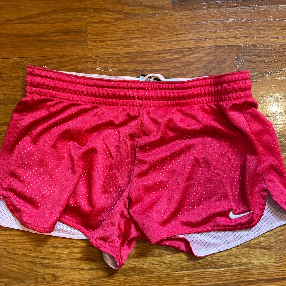 Nike women’s mesh shorts, lightly used, great condition